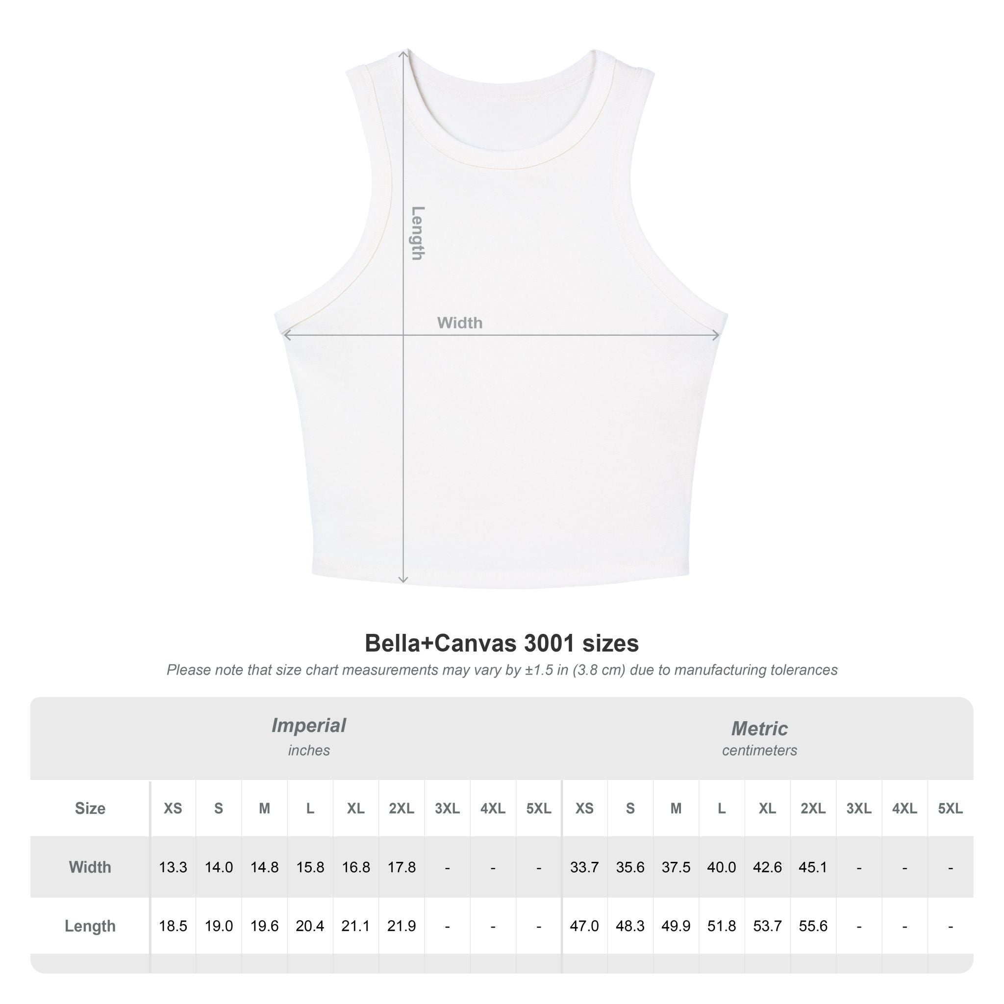 Expat Era Women's Racer Tank Top – Palm Tree Graphic Crop