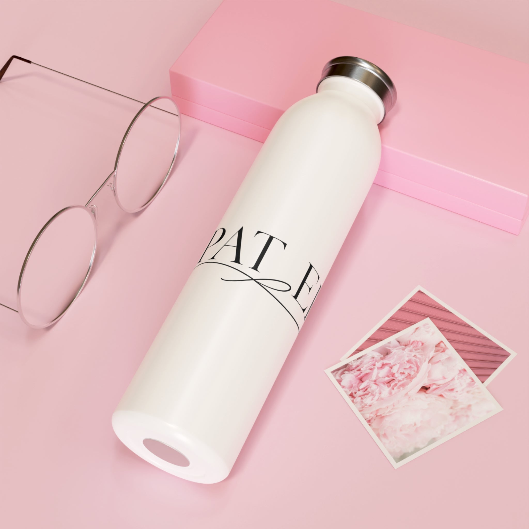 Expat Slim Water Bottle – Elegant Stainless Steel Travel Bottle