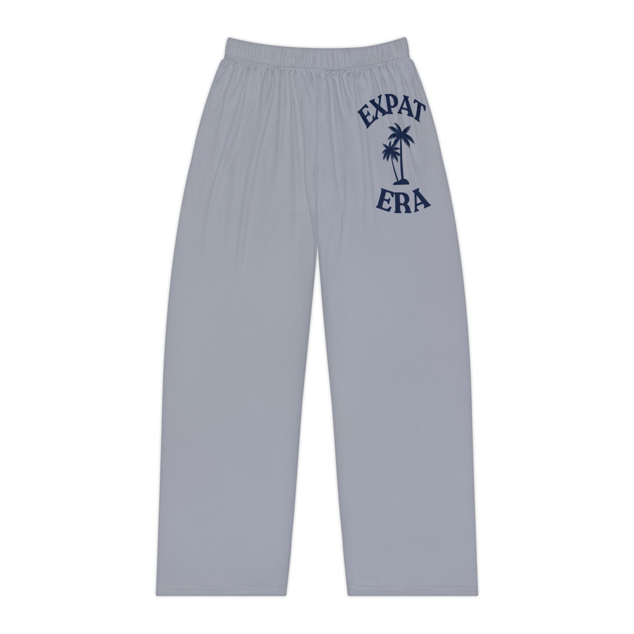Expat Era Women's Pajama Pants — Relaxed Lounge Sleepwear with Palm Graphic