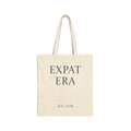 Canvas Tote Bag — "EXPAT ERA" Est. 2026