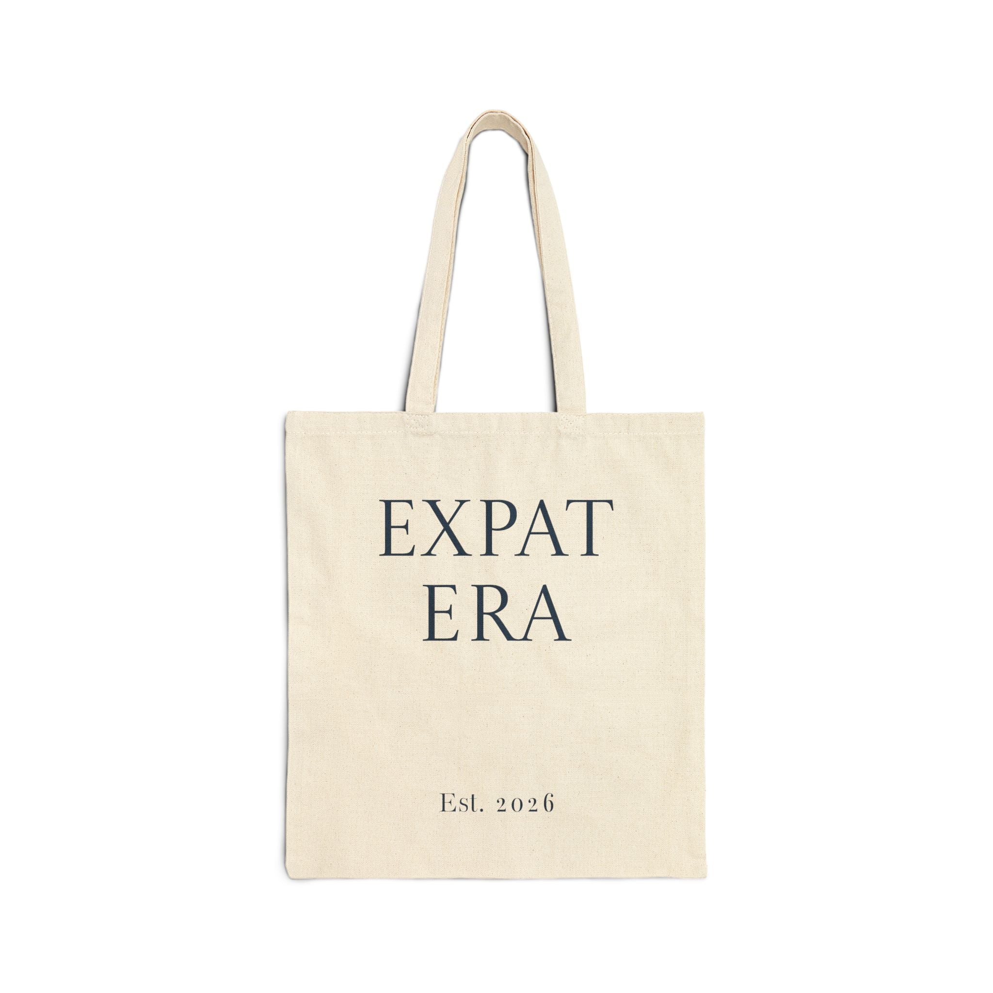 Canvas Tote Bag — "EXPAT ERA" Est. 2026