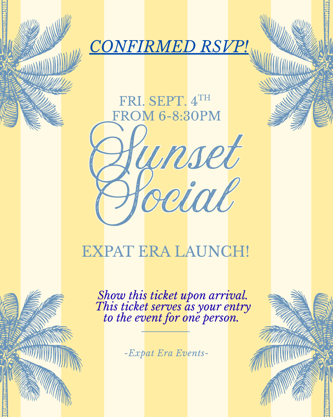RSVP Sunset Social