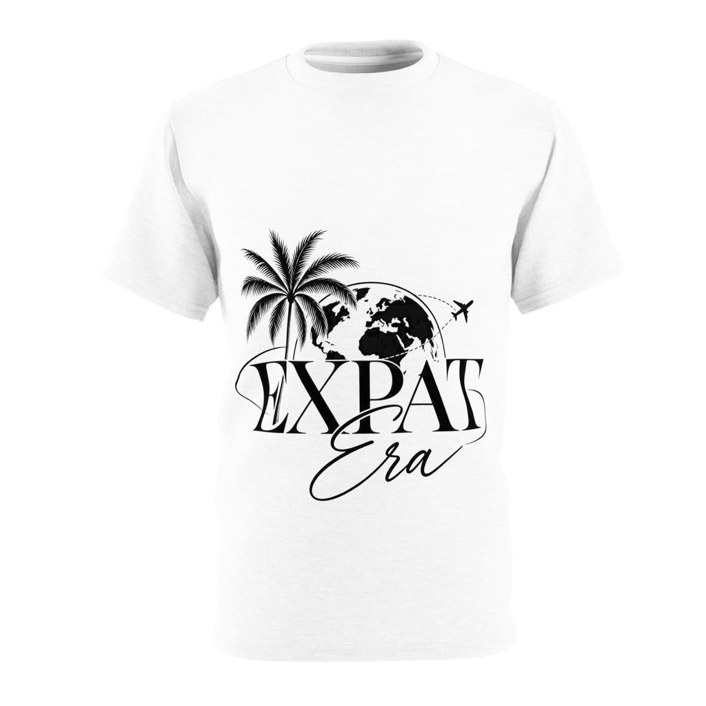 Expat Era Tee — Travel-Inspired Palm Tree & Globe T‑Shirt