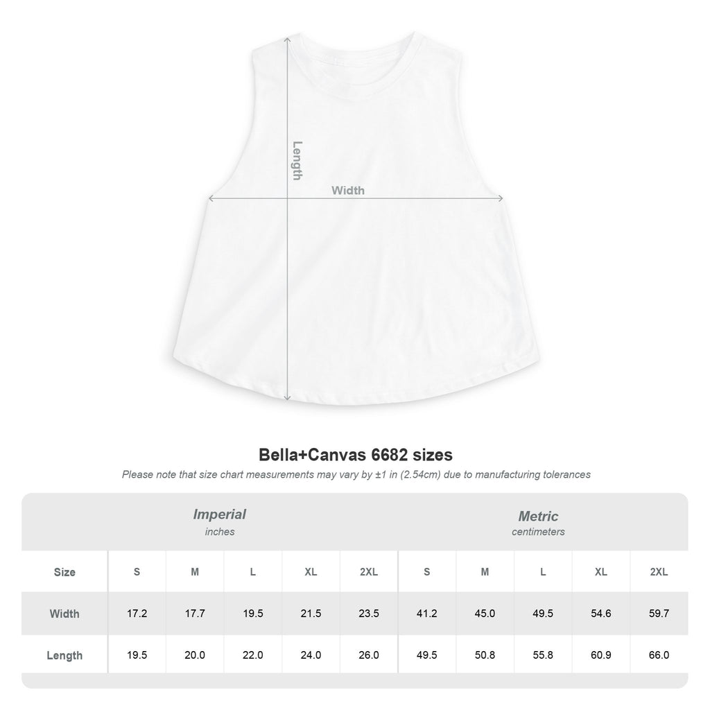 Expat Era Crop Top — Vintage Cocktail Graphic Women's Tank