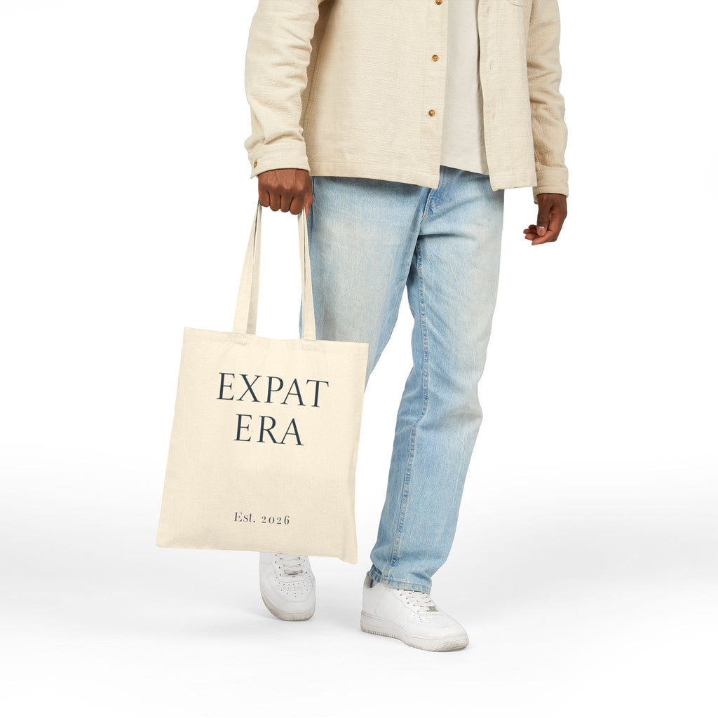 Canvas Tote Bag — "EXPAT ERA" Est. 2026