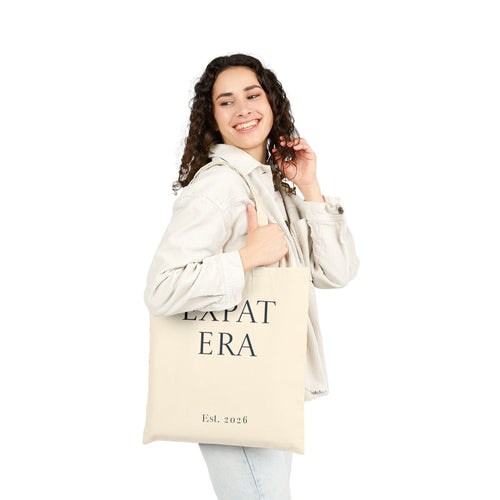 Canvas Tote Bag — "EXPAT ERA" Est. 2026