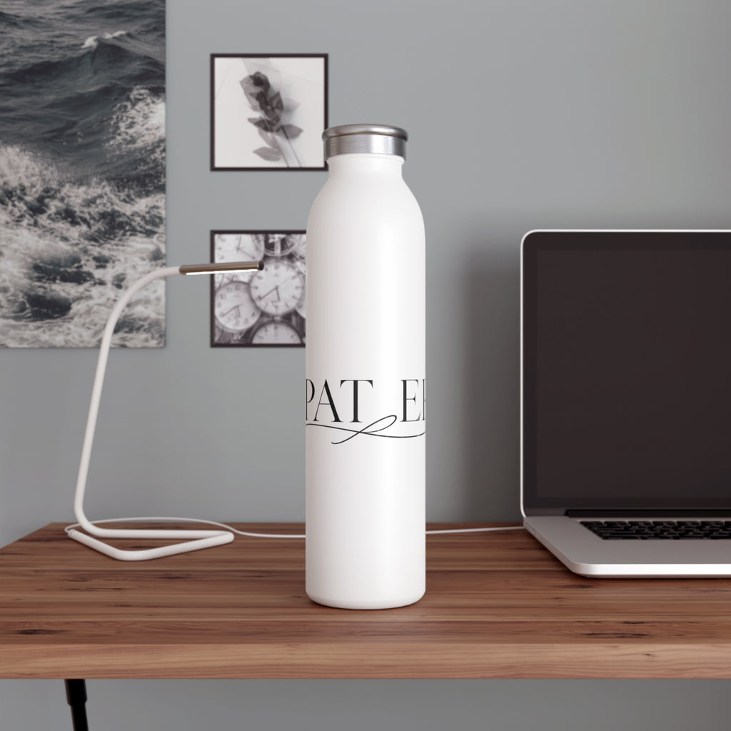 Expat Slim Water Bottle – Elegant Stainless Steel Travel Bottle