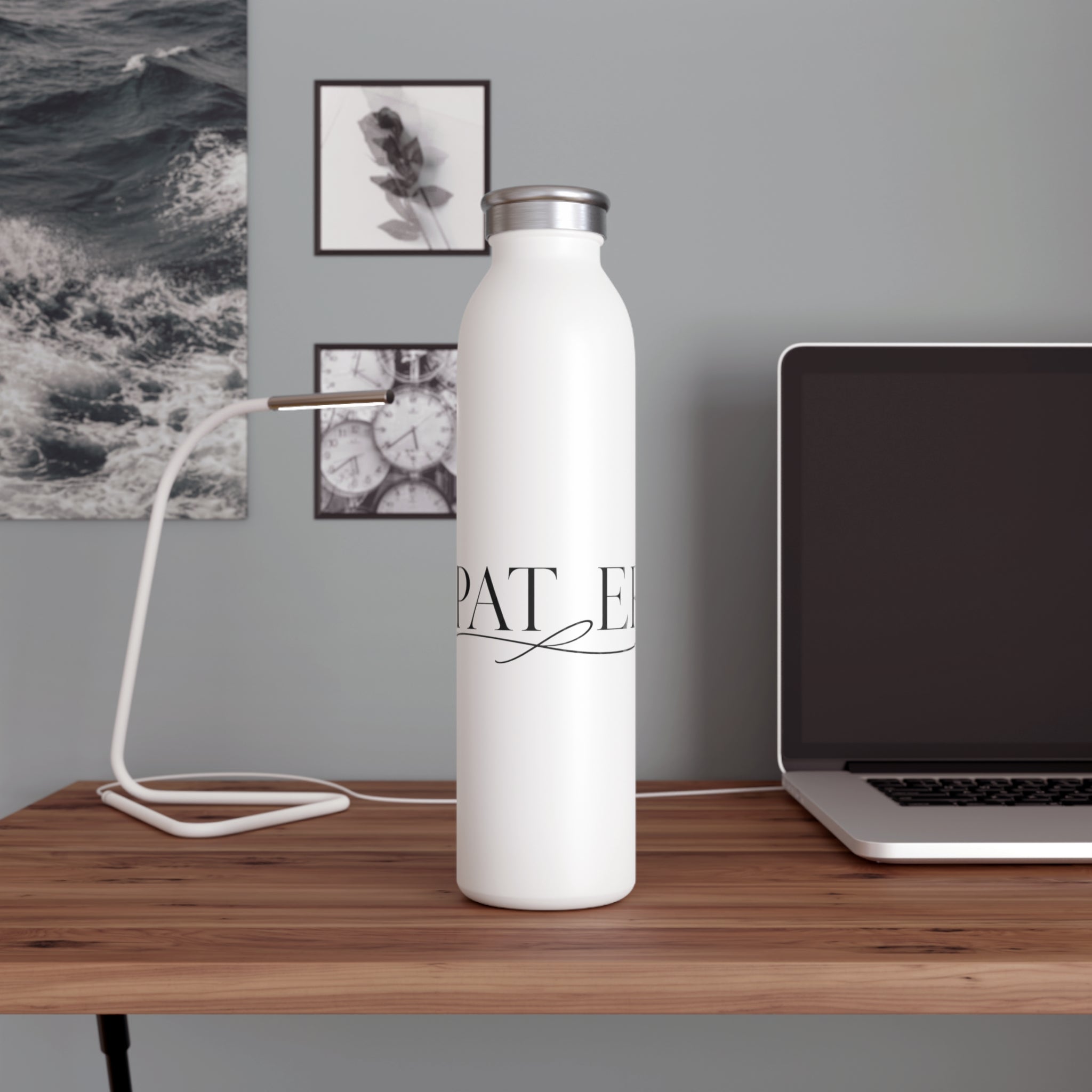 Expat Slim Water Bottle – Elegant Stainless Steel Travel Bottle