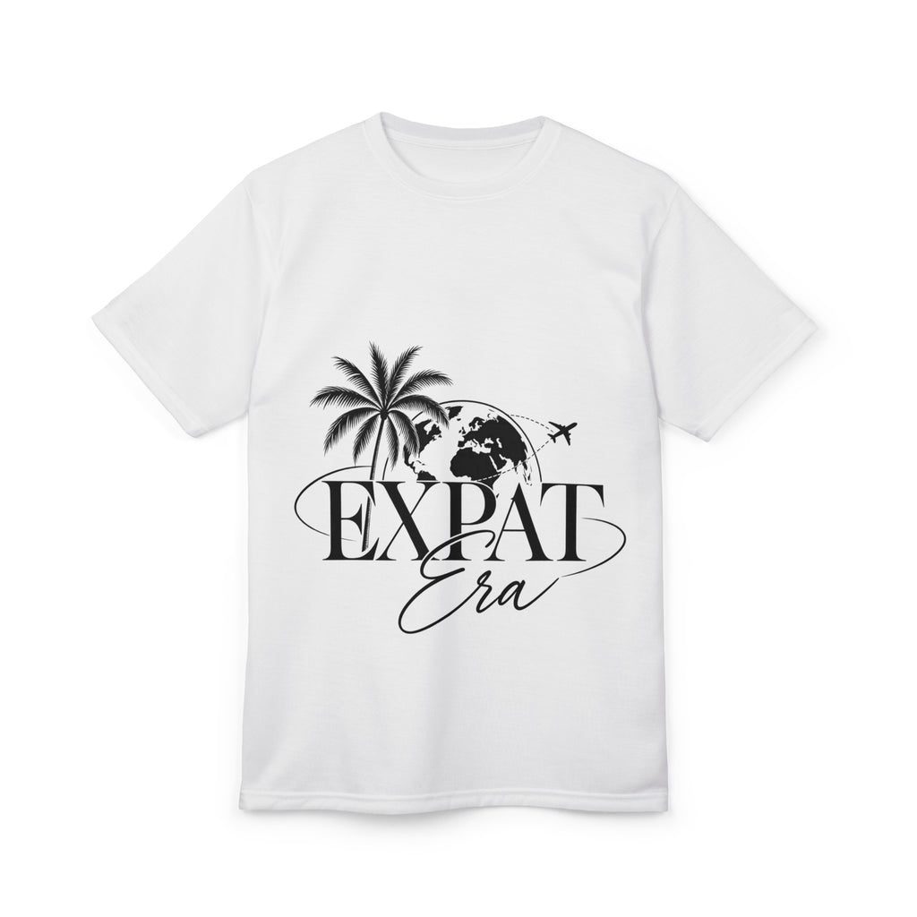 Expat Era Tee — Travel-Inspired Palm Tree & Globe T‑Shirt