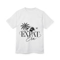Expat Era Tee — Travel-Inspired Palm Tree & Globe T‑Shirt